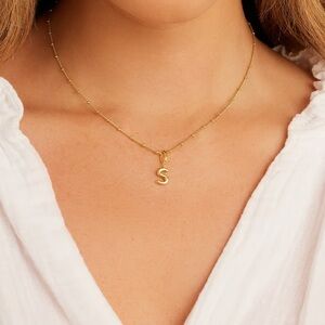 *NEW* Gorjana Alphabet Helium Parker Charm